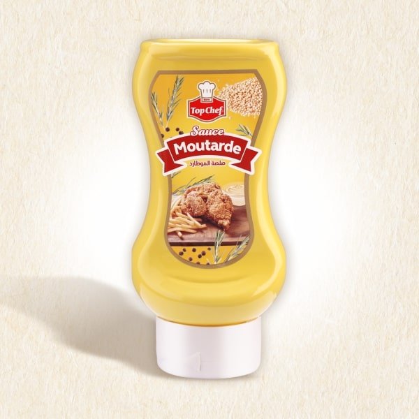 Top Chef Mustard 440ml bottle -600x600-min